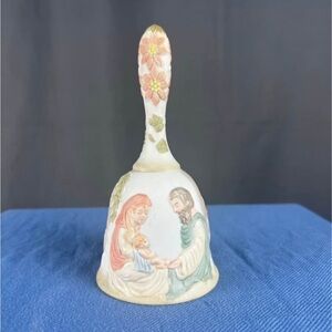 VTG Christopher Collection Holy Treasures Bell 1982 Nativity Lefton VFG